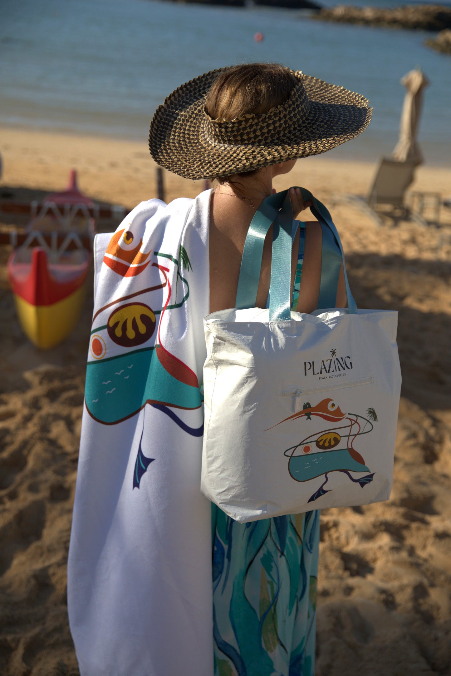 Torba plażowa wodoodporna Plażnik